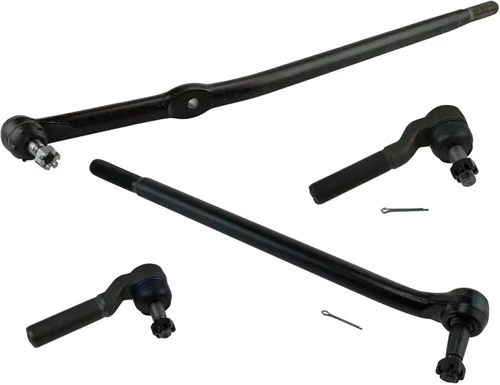 Miniatura 45 de TRQ Juego de barras de acoplamiento delanteras interiores y exteriores de 4 piezas compatible con Jeep Cherokee 1991-2001 y Comanche 91-92
