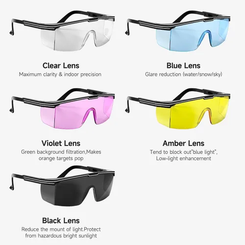 Miniatura 4 de xaegistac Gafas de seguridad antivaho con escudos laterales, gafas protectoras UV400, gafas de seguridad resistentes a los impactos para hombres
