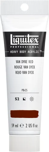 Miniatura 79 de Liquitex Pintura Acrílica Profesional de Cuerpo Pesado, Tubo de 2 oz (59ml), Rojo Fluorescente