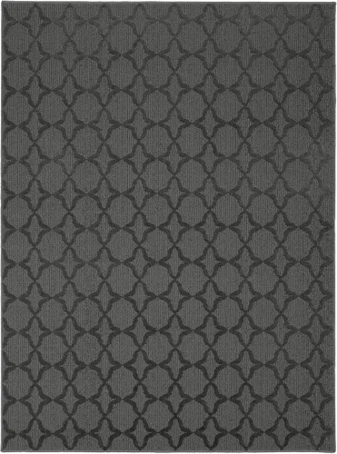Miniatura 116 de Garland Rug Sparta - Alfombra antideslizante de polipropileno de 2 pies x 12 pies, color negro, ideal para salas de estar y pasillos, elegante