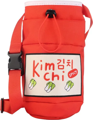 Miniatura 7 de Bolsa de tiza para escalada en roca, boulder y levantamiento de pesas, diseño inspirado en Asia, cubo de tiza premium con cinturón de clip rápido