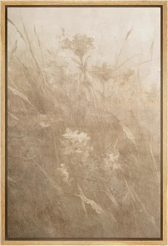 Miniatura 41 de SIGNWIN Lienzo enmarcado para pared, nubes blancas sobre el mar azul marino, pintura al óleo del océano costero, primer plano abstracto, moderno