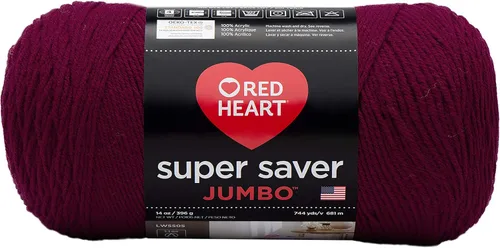 Miniatura 33 de Red Heart Super Saver Jumbo Ovillo de lana, Amatista