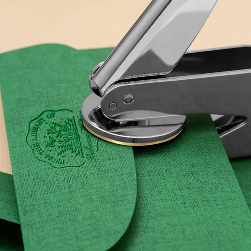 Miniatura 6 de Grabador de Libros Personalizado Grabador de Libros Personalizado de La Biblioteca de Sello de Estampado de Mano Regalo para Amantes de los Libros