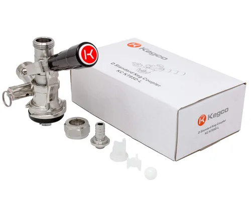 Miniatura 8 de Strange Brew CECOMINOD089184 Sistema de grifo de acoplador de cerveza de barril europeo Kegerator S - Manija de palanca