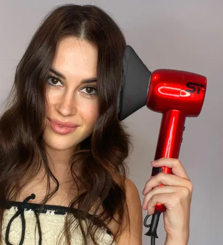 Miniatura 5 de Supreme Trimmer - Difusor de cabello rizado Adaptable para secador de pelo SHD347 para cabello rizado, ondulado y de aspecto natural HDi300 Negro