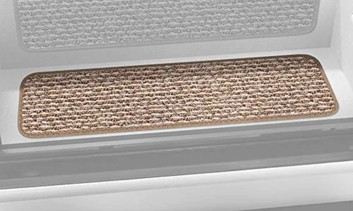 Miniatura 2 de Tapetes Prest-O-Fit 5-3088 Decorian para escalones de cámper, Granito negro