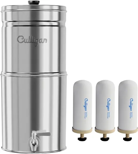 Miniatura 12 de Culligan MaxClear - Sistema de filtro de agua por gravedad de 2.25 galones, elimina microplásticos, PFAS y plomo, certificado NSF/ANSI, filtro