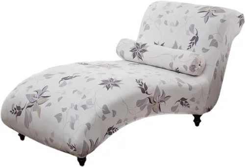 Funda para tumbona sin brazos, funda elástica estampada para sofá reclinable, fundas elásticas para tumbonas para sala de estar, dormitorio, 13