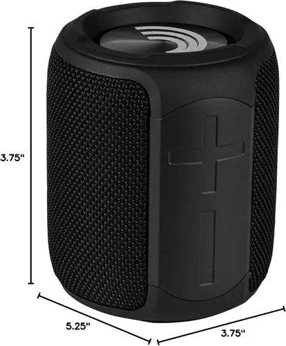 Miniatura 7 de Dayton Audio Altavoz Bluetooth portátil Boost, IPX5 resistente al agua, Bluetooth 5.0, duradero, uso interior/exterior..