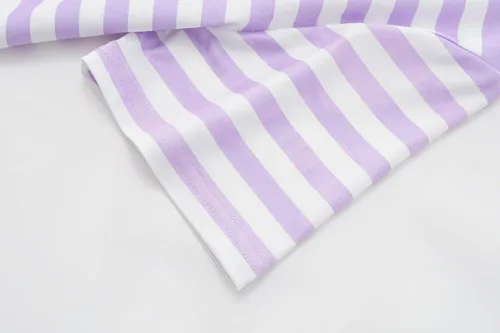 Miniatura 4 de Pijamas de verano para niñas, de manga corta y pantalones cortos de lunares, conjunto de pijamas para niños grandes, talla 6-16