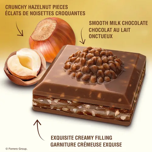 Miniatura 4 de Ferrero Rocher Leche Hazulnut, Au Lait con Ruidos
