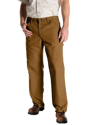 Miniatura 6 de Dickies Jeans de carpintero para hombre, ajuste relajado, pierna recta, Negro, 30 x 30