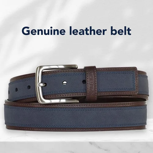 Miniatura 3 de Nautica Cinturón de cuero superpuesto casual para hombre