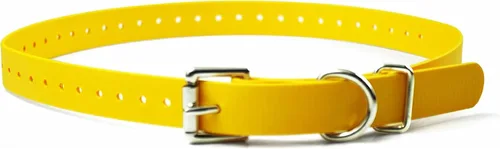 Miniatura 10 de Collar de perro Educator Biothane, impermeable, a prueba de olores, con hebilla de metal y anillo en D, ajustable para un ajuste personalizado, Negro
