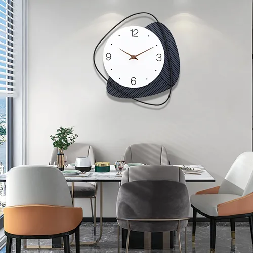 Dankeit Reloj de Pared, Silencioso Sin Tictac de Cuarzo de Calidad Operado por Batería, Reloj de Pared Grande para Sala de Estar, Cocina, Hogar,
