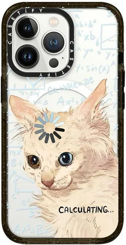Miniatura 52 de Funda Impact de CASETiFY para iPhone 13 Pro Max con Magsafe - Estuche Claro Cuento de Invierno - Claro Negro Estuche transparente Winter Tale