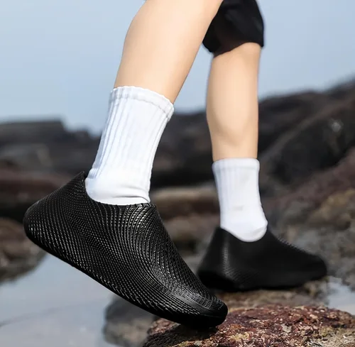 Miniatura 4 de Zapatos de chef de trabajo antideslizantes unisex para exteriores, soporte de arco para trabajo, puntera cerrada, zuecos de cocina, sandalias