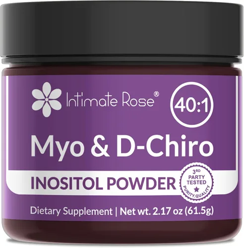 Miniatura 11 de Intimate Rose Suplemento de mio-inositol y D-Chiro inositol con folato y vitamina D - Apoya el equilibrio hormonal, los ciclos regulares y la salud