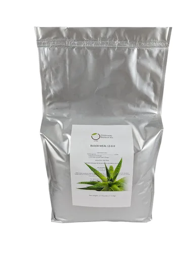 Greenway Biotech, Inc. Harina de sangre 13-0-0 para flores, frutas, verduras, plantas, fertilizantes nitrogenados para plantas y jardinería
