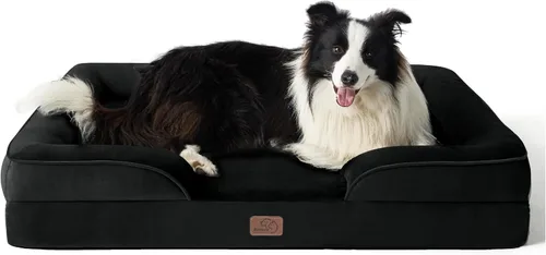 Miniatura 113 de Bedsure Cama ortopédica XL para perros extragrandes, cama lavable para perros y gatos, impermeable, cómodo sofá para perros con funda extraíble