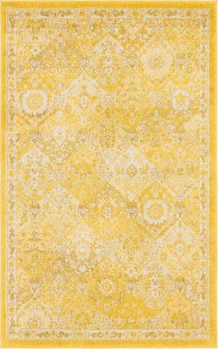 Miniatura 17 de Unique Loom Penrose Collection - Alfombra de área - Blake (2' 2" x 3' 1" Rectángulo, Verde/Beige)