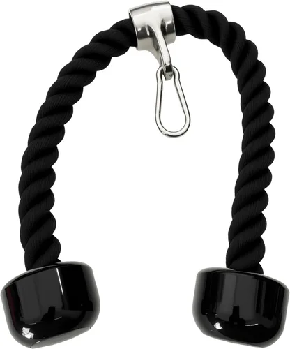 Miniatura 9 de Accesorios para cable de cuerda de tríceps, accesorios para máquina de cables para gimnasio en casa, cuerda de tríceps de 27 pulgadas para fijación