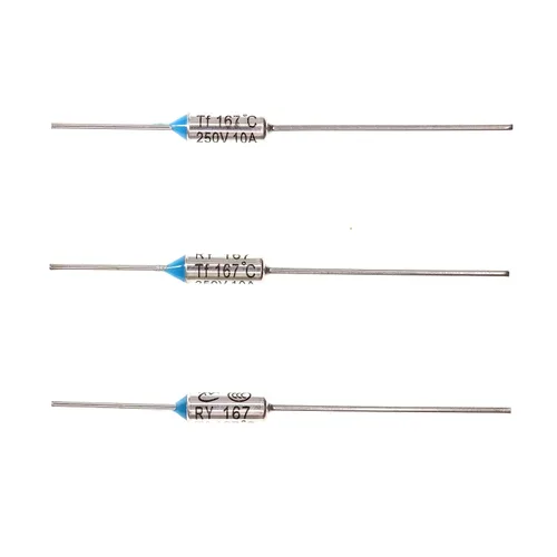 Miniatura 46 de Fusible térmico de temperatura metálica RY65 149.0 °F 149 ℉ 10A 250V 10 piezas