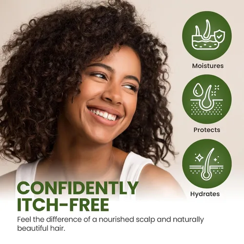 Miniatura 6 de AtOne with Nature Revitalizador de raíces con aceite de semillas de girasol, crema para el cuidado del cabello para condiciones de cuero cabelludo