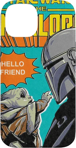 Miniatura 4 de Funda para iPhone 14 Pro Max Star Wars The Mandalorian Mando y el Niño