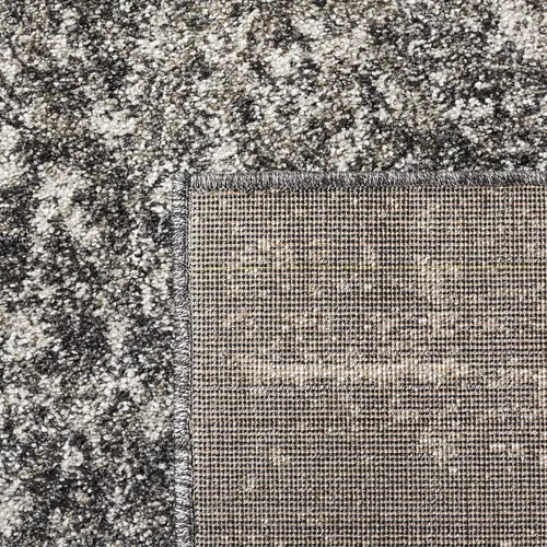 Miniatura 8 de SAFAVIEH Retro Collection - Alfombra de área de 8 x 10 pies, negro y gris claro, diseño abstracto moderno, no desprende pelusa y de fácil cuidado