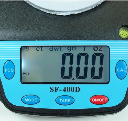 Miniatura 2 de Horizon SF-400D - Báscula digital de precisión (17.64 oz x 0.00 oz), base grande, función de conteo