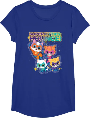 Miniatura 24 de Disney Junior SuperKitties Pounce! Camiseta de equipo completo, talla S