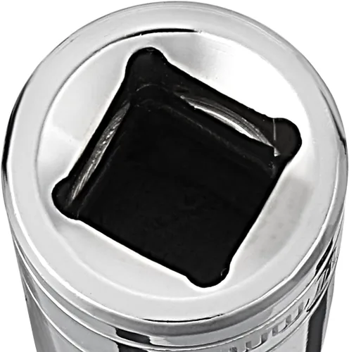 Miniatura 5 de uxcell 1/2-Inch Drive 0.433 in 6-Point Zócalo poco profundo, métrico, Cr-V