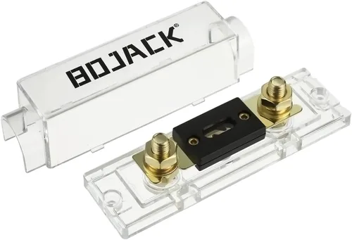 Miniatura 4 de BOJACK Soporte de fusibles ANL de calibre 0/2/4 y fusibles ANL de 20 amperios para bloque de fusibles AWG de calibre 0, 2, 4, 8, portafusibles