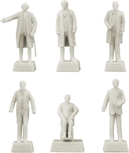 Miniatura 3 de BMC Presidents of the United States Series 1: Figura de plástico 6pc Set