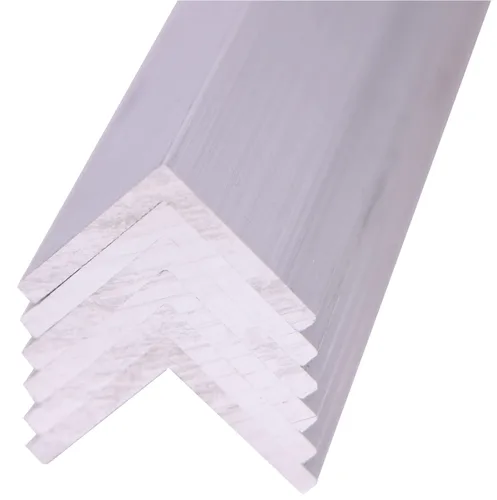 Miniatura 5 de VERNUOS 6 piezas de ángulo de aluminio 6061 de 1 pulgada x 1 pulgada x 1/8 pulgada, 30 cm de longitud, material de moledor T6511, de 3 mm de espesor