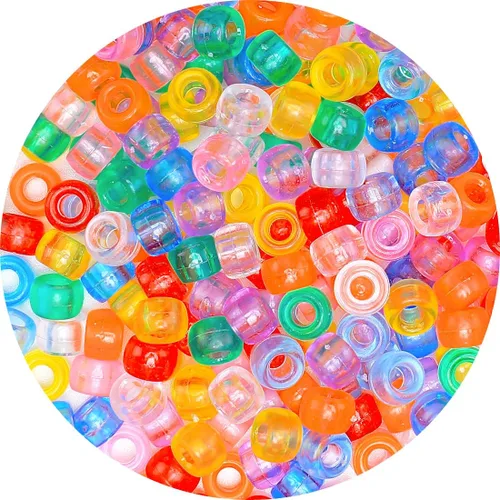 Miniatura 31 de Eppingwin - Cuentas y surtidos de cuentas (1200 cuentas de poni Kandi)