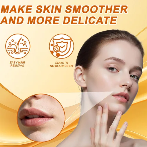 Miniatura 2 de Joy Pretty - Removedor de vello facial para piel sensible, Joy Cream depilación facial para mujeres, crema de depilación facial suave para mujeres