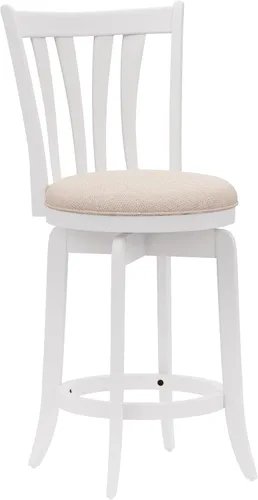 Miniatura 15 de Hillsdale Savana Taburete de cocina de madera, 29.5 pulgadas de alto, negro