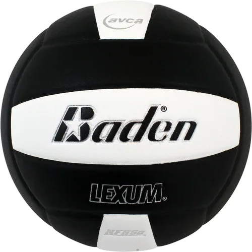 Miniatura 40 de Baden - Lexum - Microfibra compuesta de alta calidad Balón de voleibol oficial para interiores de la escuela secundaria 13U a 18U