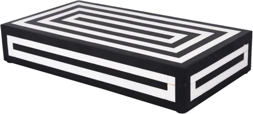 Miniatura 64 de Handicrafts Home Caja de recuerdo decorativa de 8 x 5 – Pequeña caja organizadora con tapa, almacenamiento decorativo Boho, caja de memoria retro