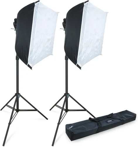 Linco lincostore Kit de iluminación de estudio soporte de luz softbox 24"x24" fotográfico fotografía AM206
