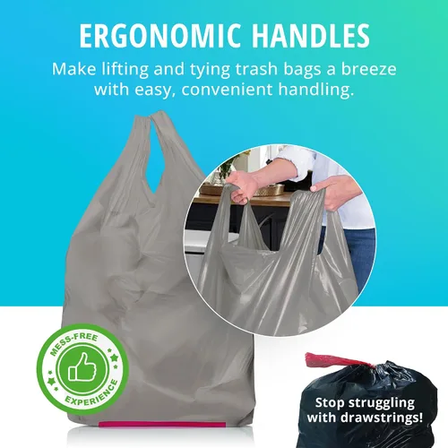 Miniatura 4 de Hippo Sak Bolsas de cocina altas hechas con plástico océano reciclado, 45