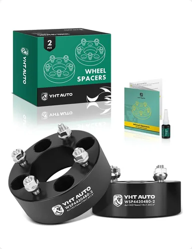 YHTAUTO Espaciadores de rueda ATV de 0.157 x 4.331 in de 2 pulgadas para Honda, Suzuki, Can-Am, Bombardier, Kawasaki, modelo Yamaha, Grizzly, King