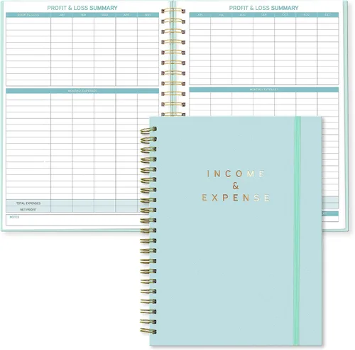 Miniatura 8 de Libro de registro de ingresos y gastos Sweetzer & Orange para una mejor gestión del dinero - Libro de registro de contabilidad - Libro de registro