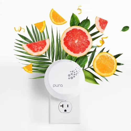 Miniatura 4 de Capri Blue Pura Smart Home - Recambios de difusor enchufable – Volcán con un aroma tropical y cítrico – Recambios de difusor de aromaterapia