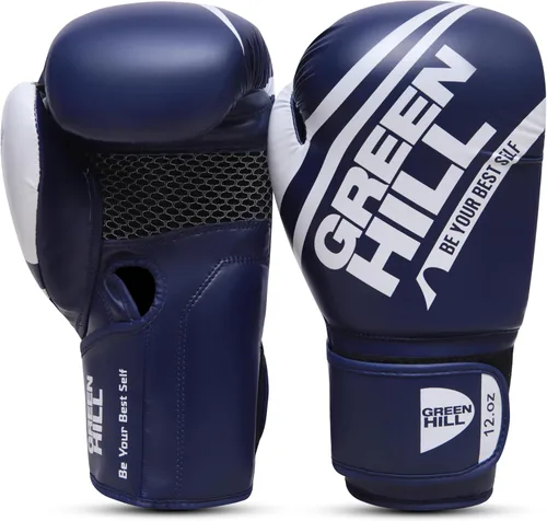 Miniatura 13 de Green Hill Boxing Gloves Set for Men & Women – Leather Training & Sparring Gloves for MMA, Muay Thai & Kickboxing