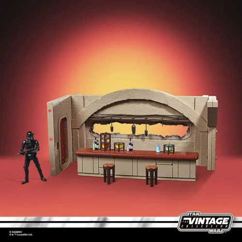 Miniatura 6 de STAR WARS The Vintage Collection The Mandalorian Nevarro Cantina Playset, Imperial Death Trooper (Nevarro) Figura de acción (F3902)