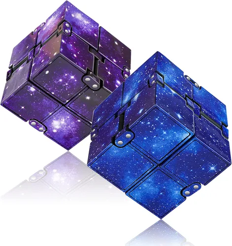 Miniatura 13 de Infinitycube - Infinitycube - Juguete antiestrés único de teñido anudado para niños y adultos, juguete relajante de mano para aliviar el estrés